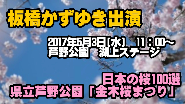 金木桜まつり2017